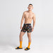 Front - Model wearing Volt Boxer Brief in Beer Goggles