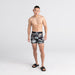 Front - Model wearing Volt Boxer Brief in Ripple Camo