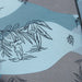Swatch of Jungle Toile- Dusty Blue