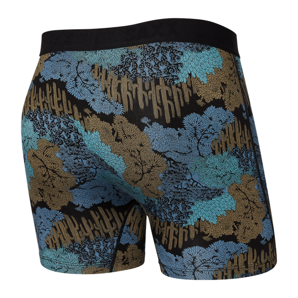 Back of Ultra Boxer Brief Fly in Sonora Camo- Slate