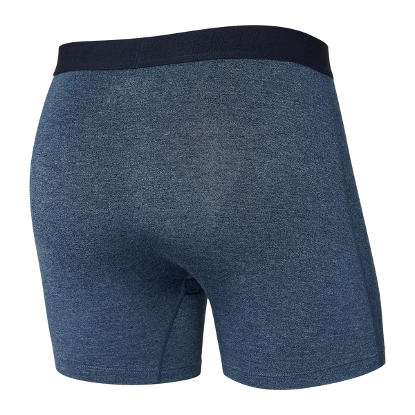 Saxx 285027 Men's Boxer Briefs Underwear Red/Blue Space Dye X-Large 