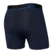 Back of Kinetic HD Boxer Brief in Navy/City Blue