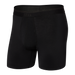 Front of Platinum Boxer Brief Fly in Blackout