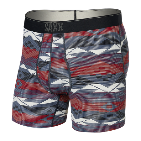 Quest Boxer Brief - Asher Geo- Deep Navy | – SAXX Underwear