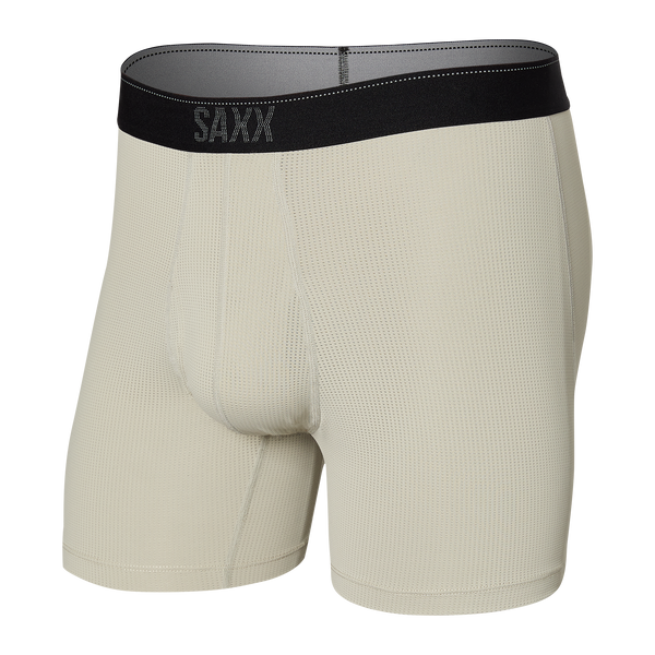 Front of Quest Boxer Brief Fly in Fossil
