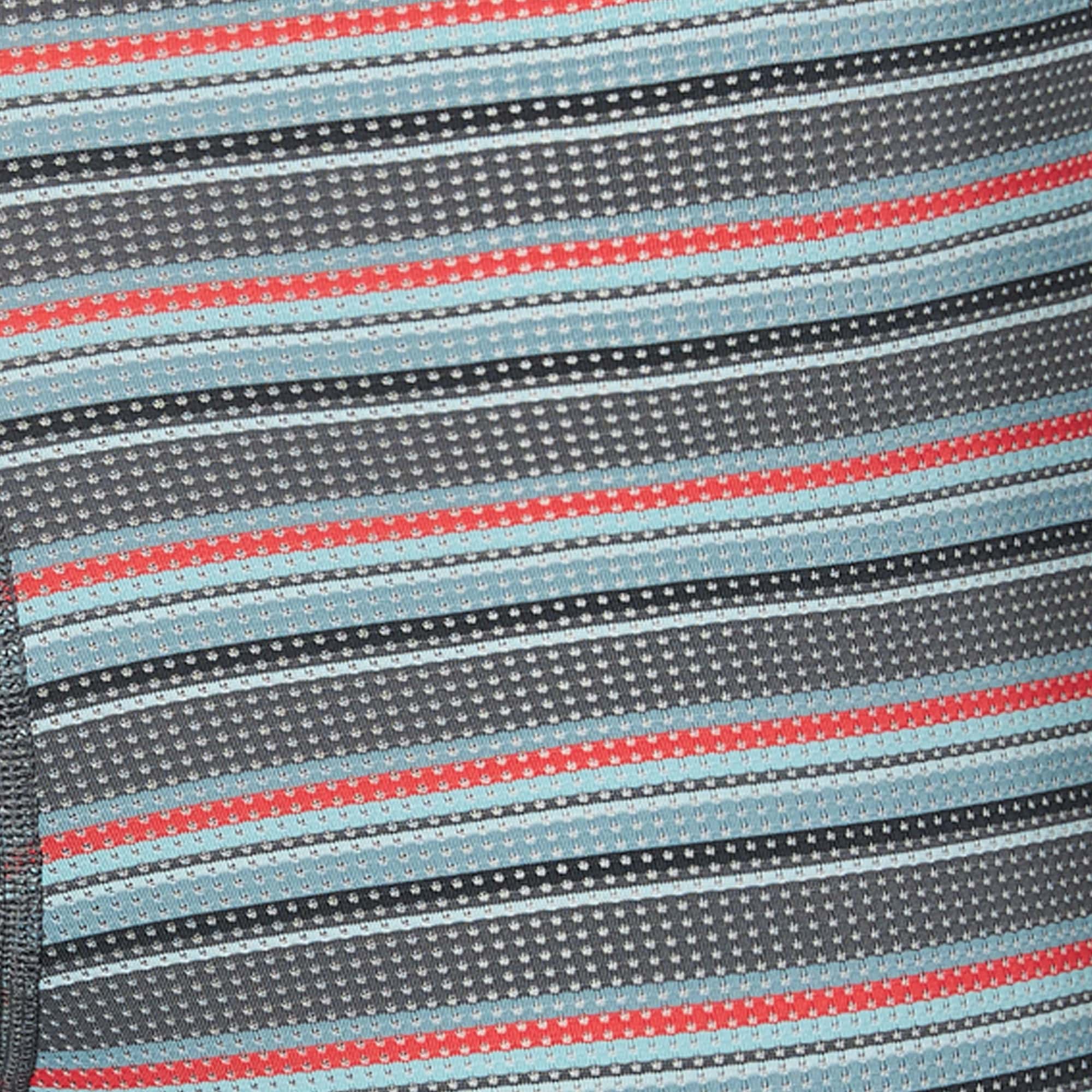 Swatch of Field Stripe- Charcoal