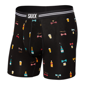 Vibe Boxer Brief - Black Bowties N Booze | – SAXX Underwear