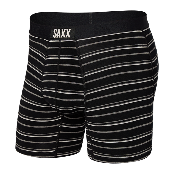 Vibe Men's Boxer Brief - Black Coast Stripe | – SAXX Underwear
