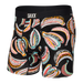 Front of Vibe Boxer Brief in Gone Bananas- Black