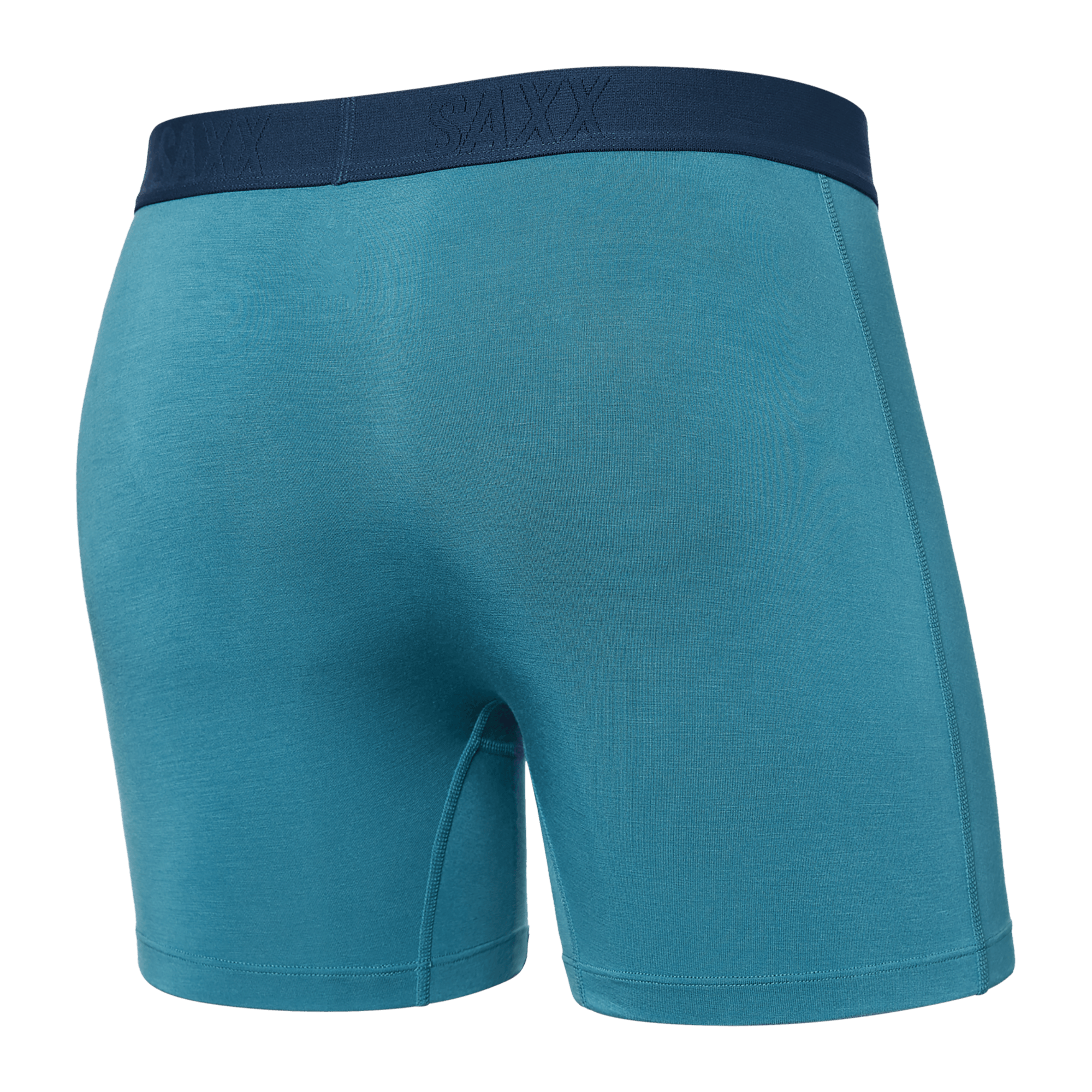 Back of Vibe Boxer Brief in Hydro Blue