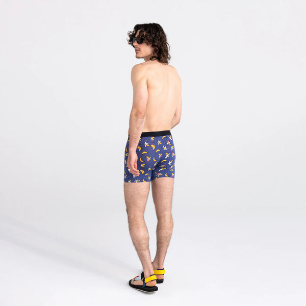 Vibe Super Soft Boxer Brief - Rainbow Bananas- Navy | – SAXX Underwear