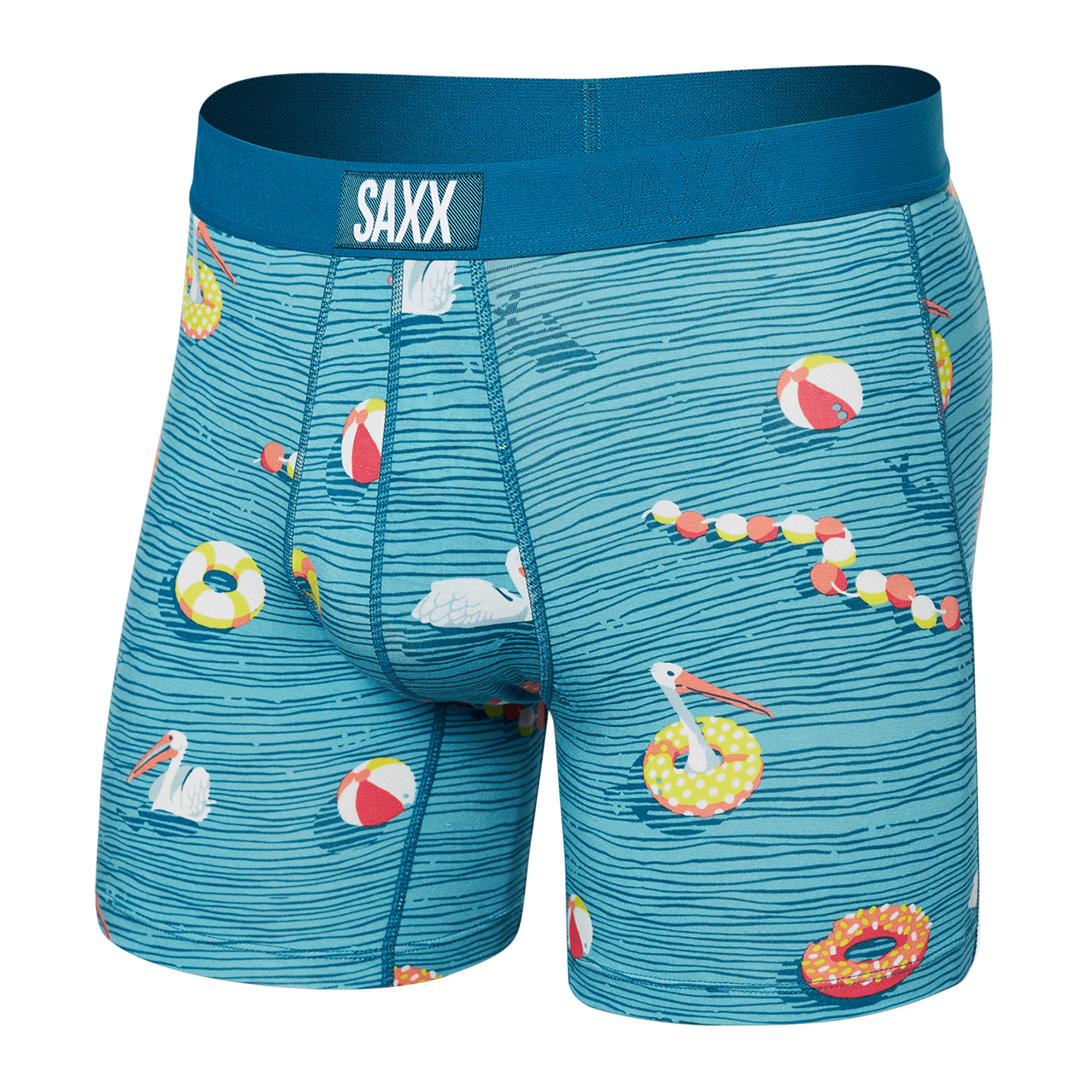 Front of Vibe Boxer Brief in Swimmers- Sea Level