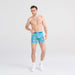 Front - Model wearing Vibe Boxer Brief in Swimmers- Sea Level