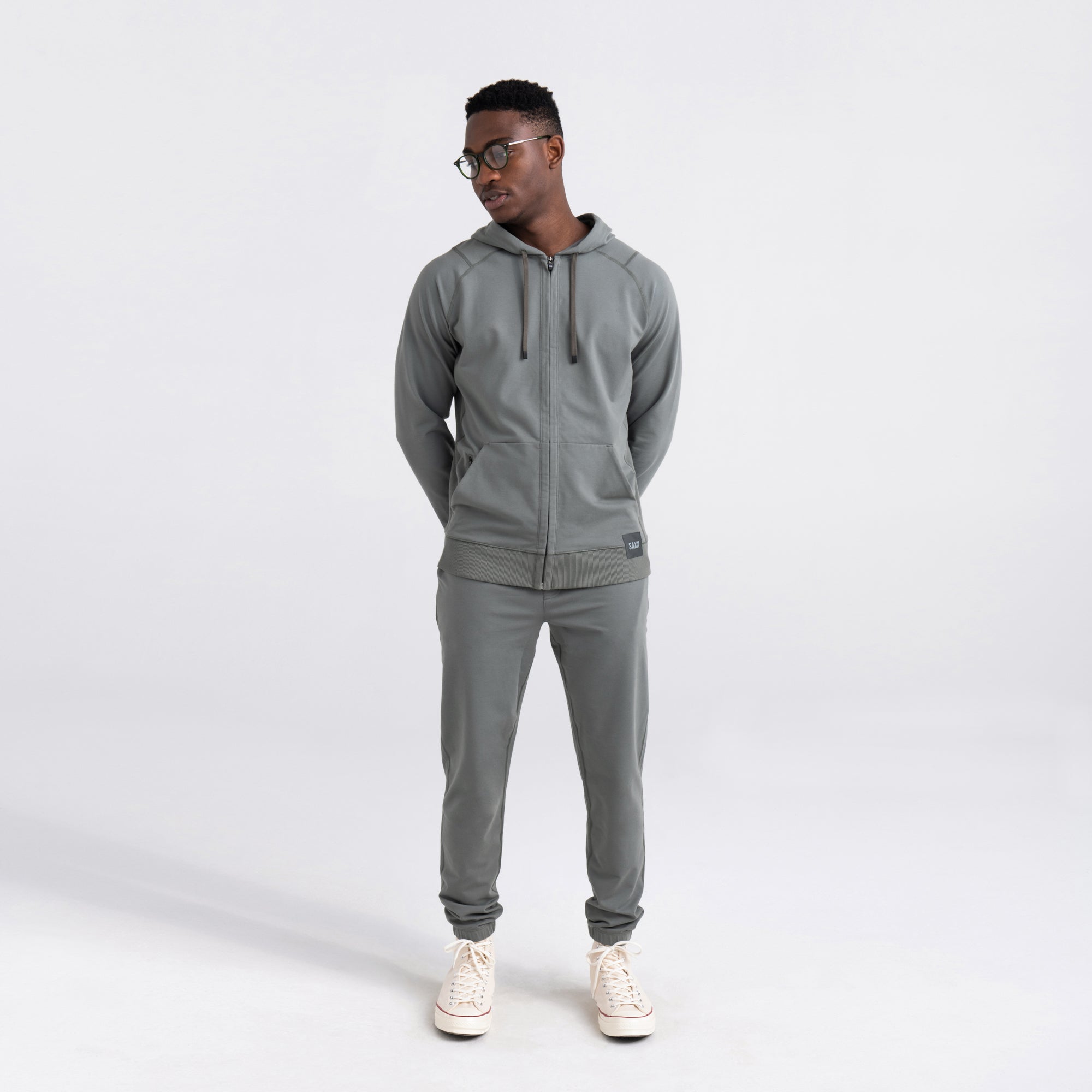 Cargo mens full zip hoodie deals