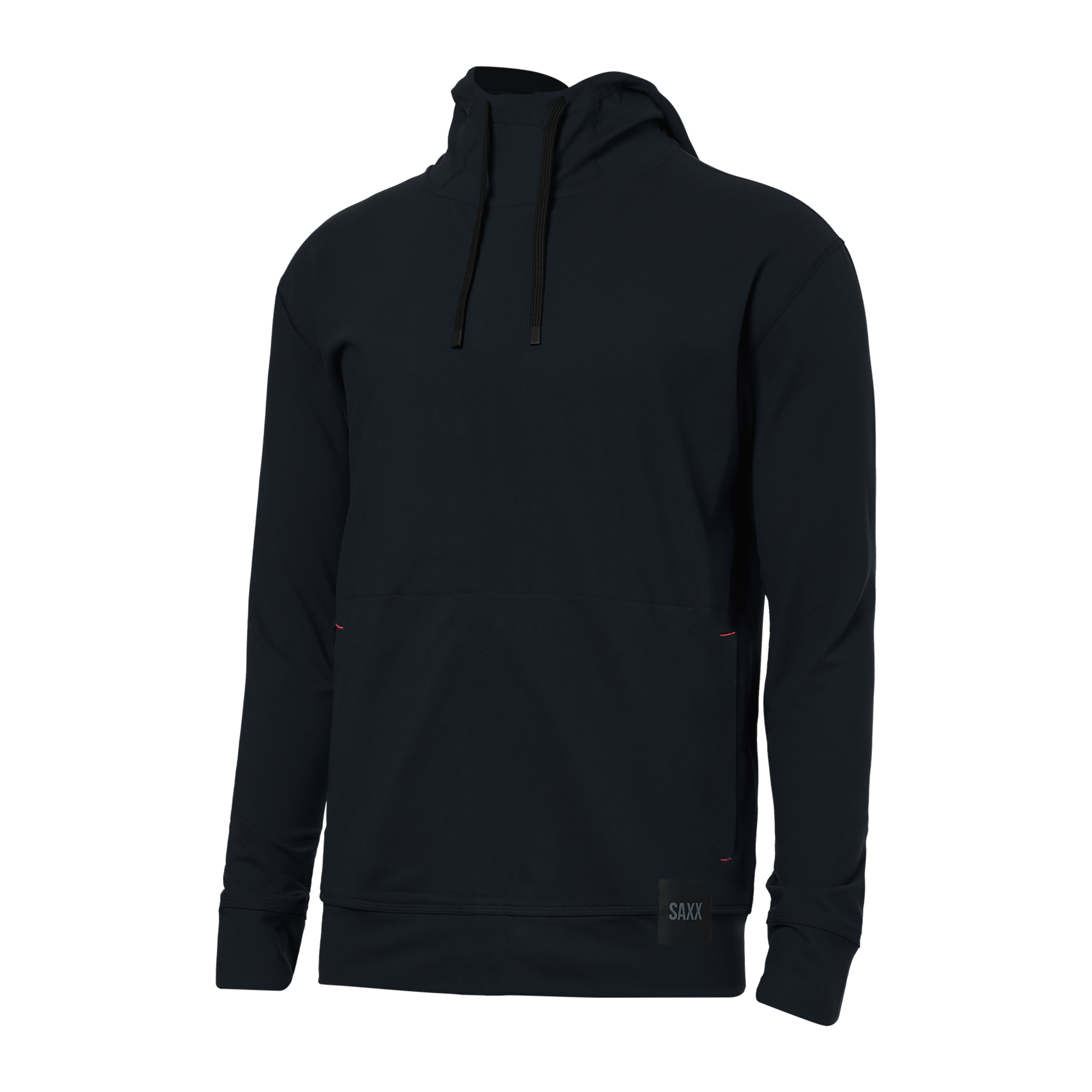 Front of Trailzer Core Hoodie in Black