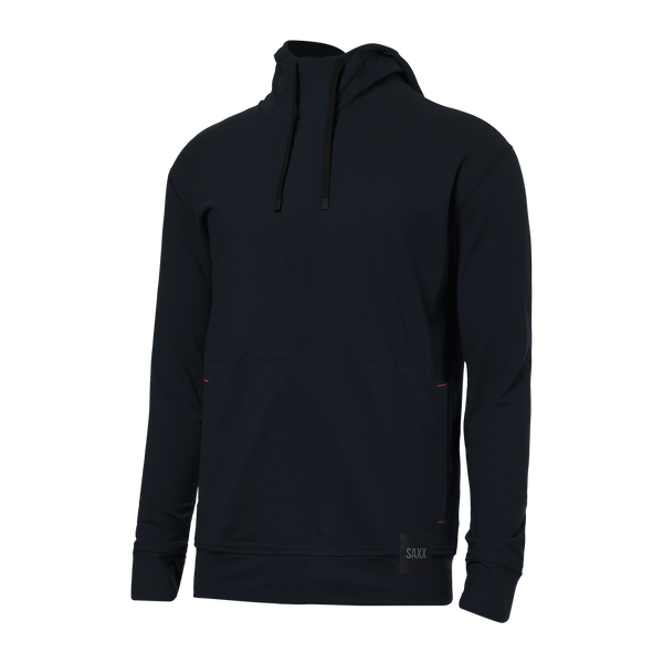 Front of Trailzer Core Hoodie in Black