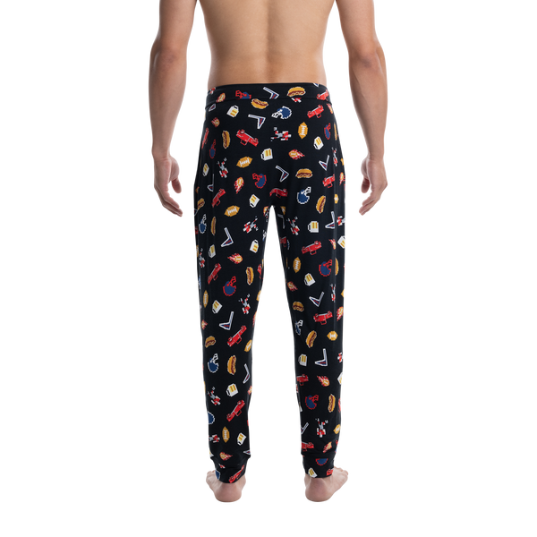 Snooze Pant - Football Gamer- Black | – SAXX Underwear