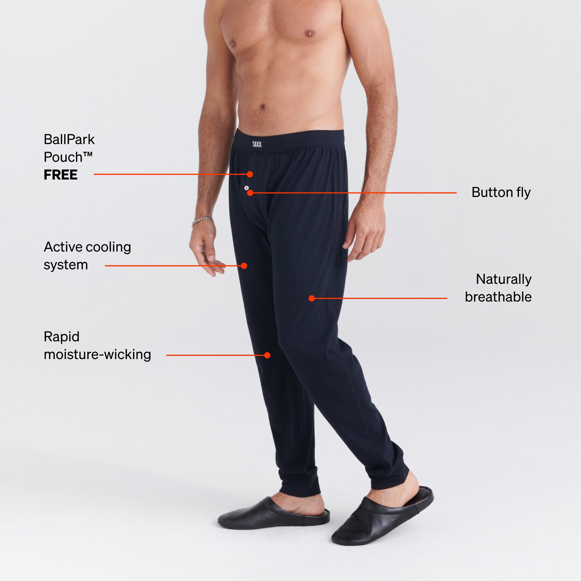 DropTemp Cooling Cotton Sleep Pant technology graphic