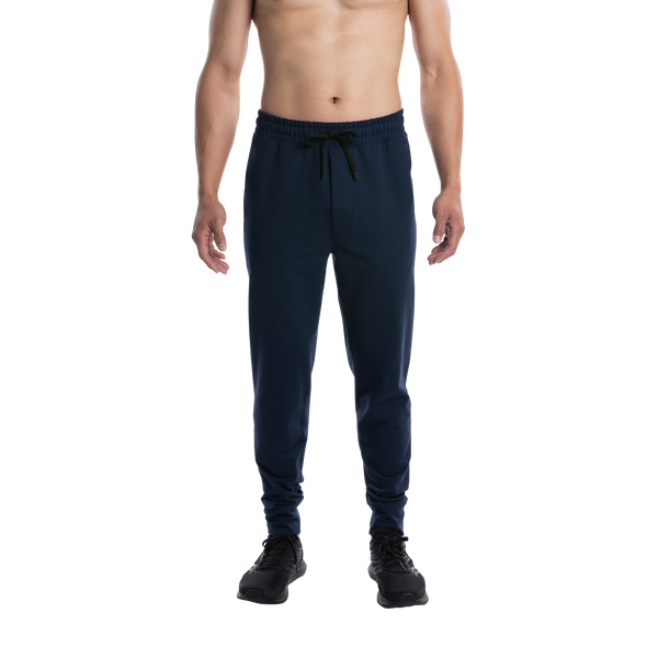 Front of Trailzer Core Jogger in Midnight Blue