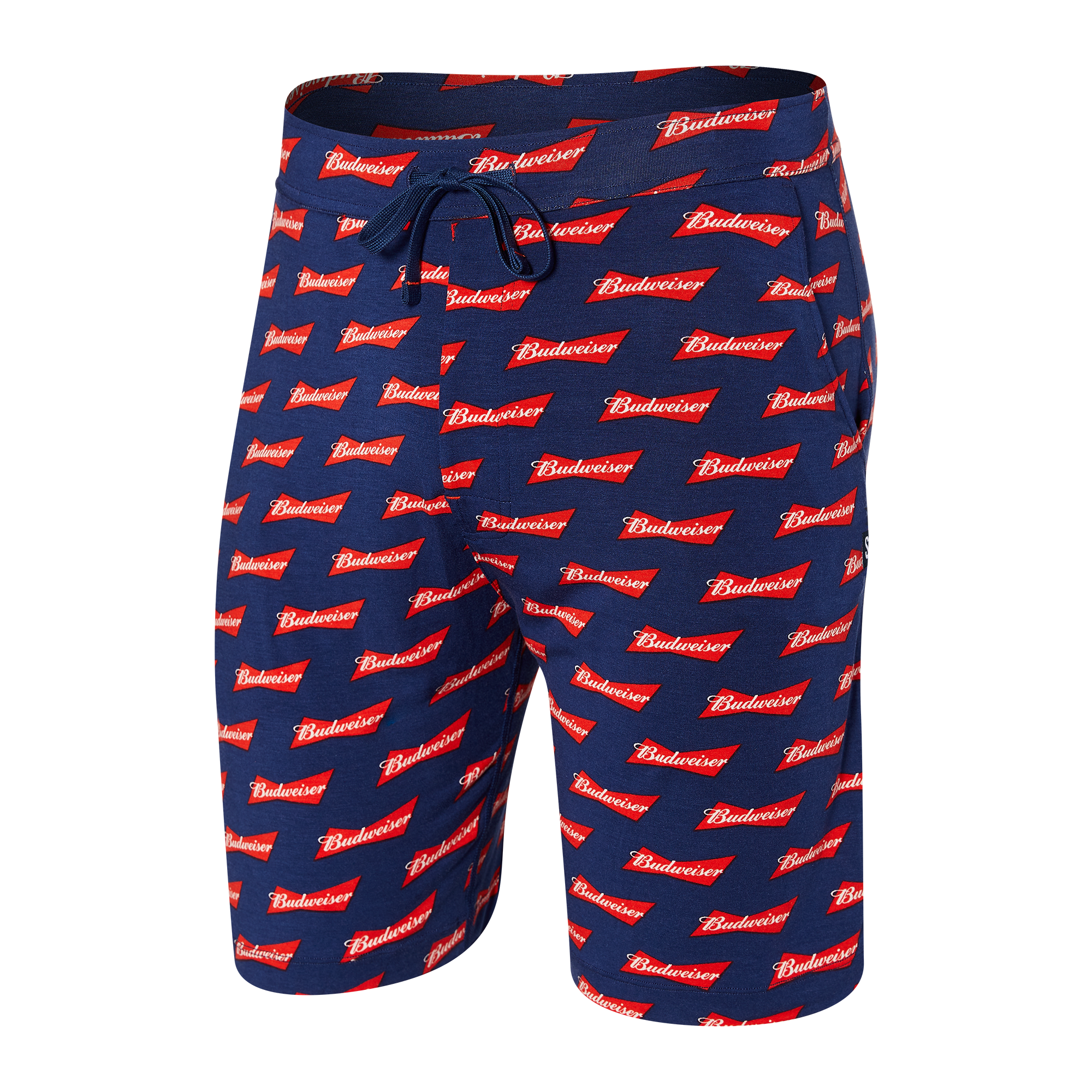Front of Snooze Short in Handcrafted- Navy