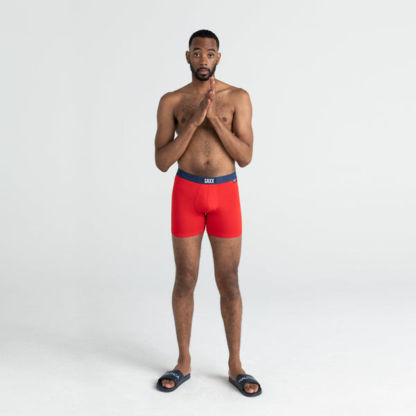 Vibe Boxer Brief - Fired Up- Red