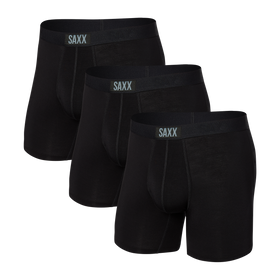 Vibe Men's Boxer Brief 3-Pack- Black| – SAXX Underwear