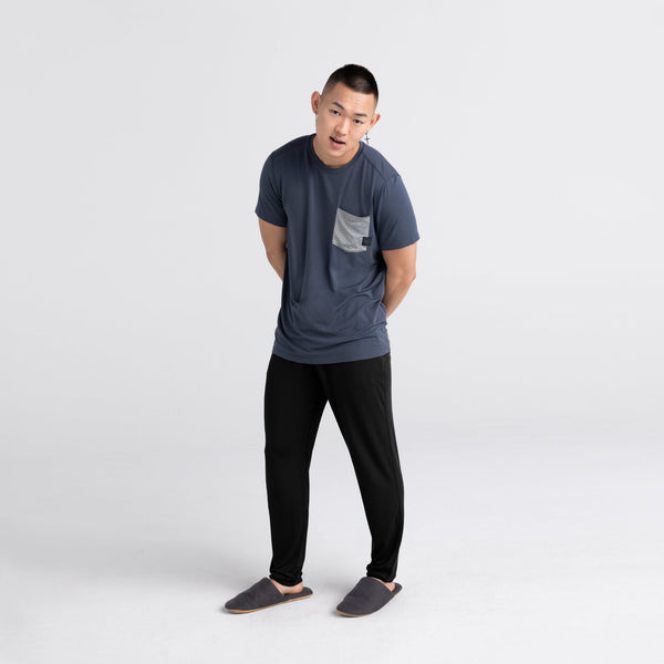 Front - Model wearing Snooze Pant in Black