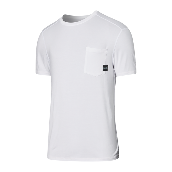 Front of Sleepwalker Short Sleeve Crew in White