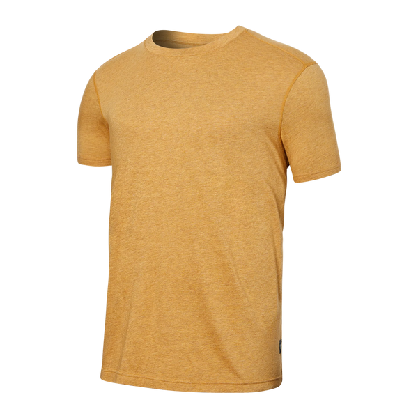 Front of 3Six Five Lounge Tee in Harvest Heather