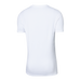 Back of Droptemp Cooling Cotton Crew in White