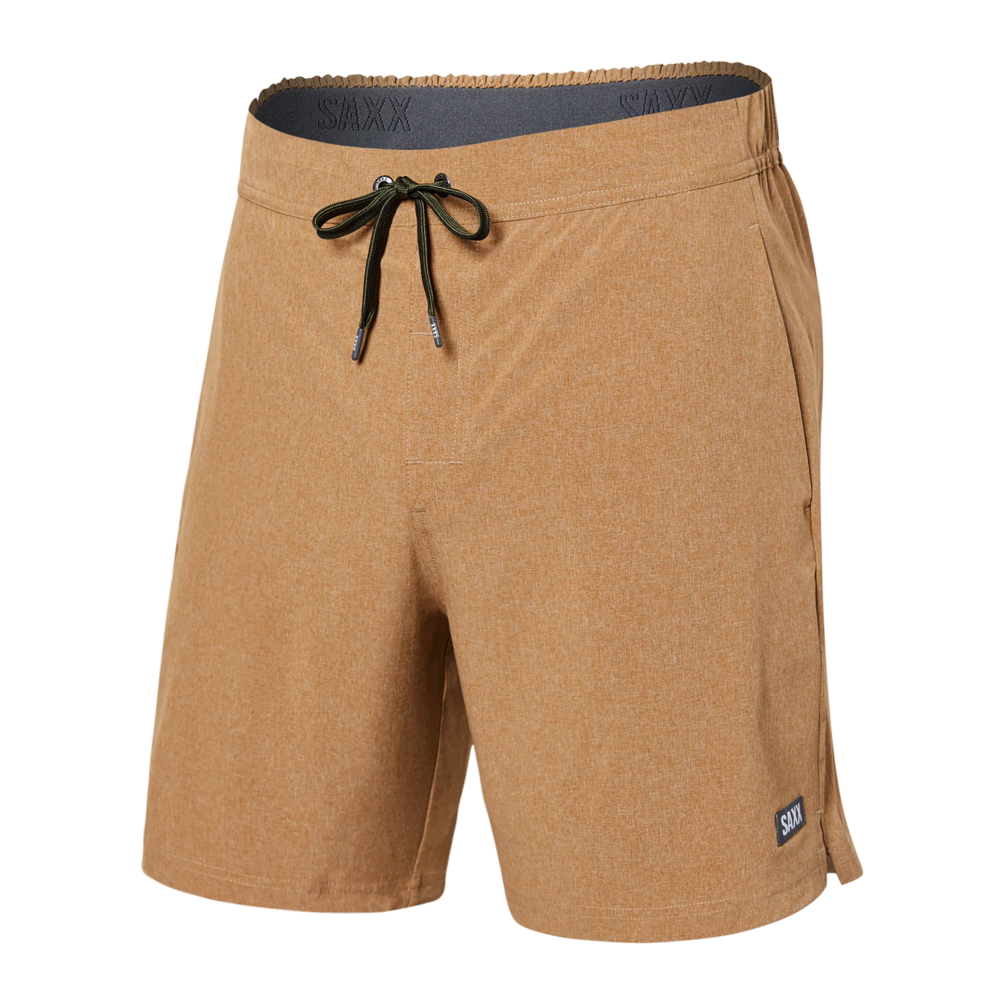 Front of Sport 2 Life 2N1 Short 7" in Toasted Coconut Heather