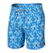 Front of Oh Buoy 2N1 Swim Short Trunk in Krakken Toile- Blue