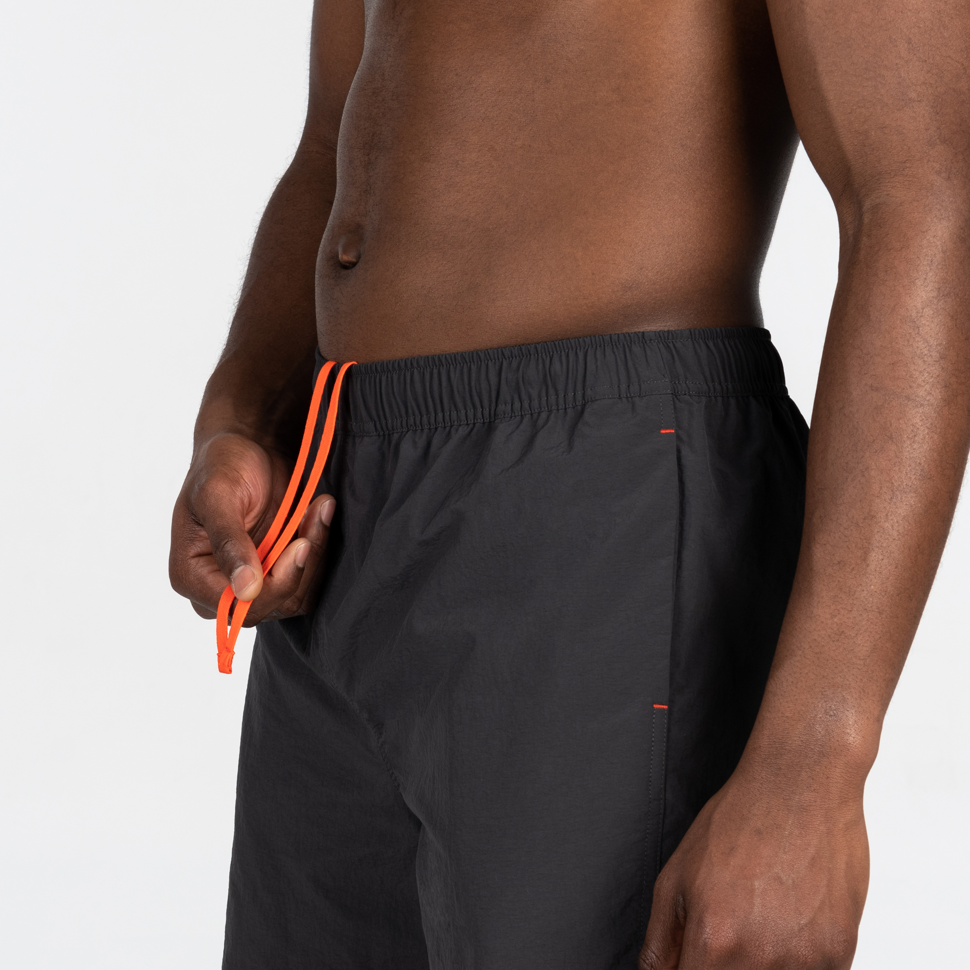 Tech feature of Go Coastal 2N1 Swim Volley 7" Inseam in I'Ll Try Anything- Flmngo