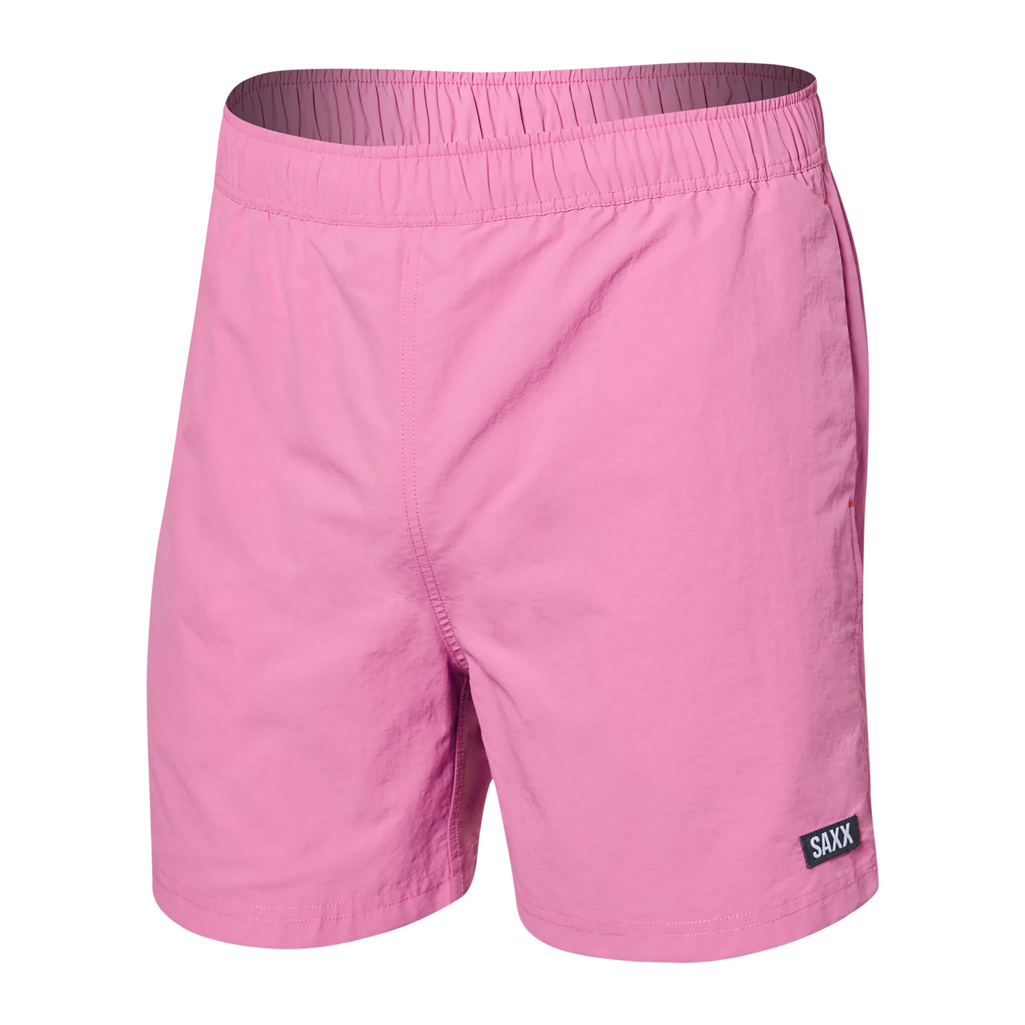 Front of Go Coastal 2N1 Swim Volley Short 5" in Super Orchid